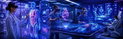 AR and VR healthcare solutions for medical training